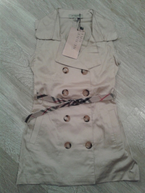 платье сафари burberry