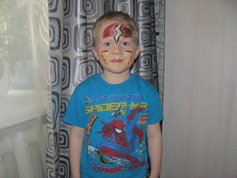 Рисуем на лице!