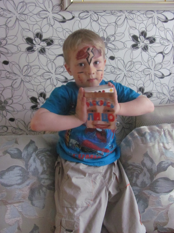 Рисуем на лице!