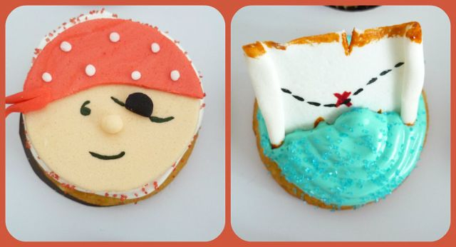 Сладости на пиратскую вечеринку.