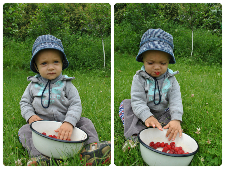 Андрюша, годик +1 неделька