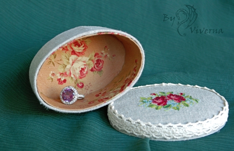 Шкатулка "Розочка"