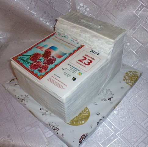 Торты календари