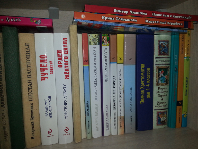 Мои книжные полочки