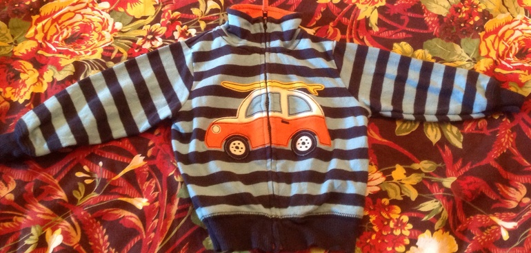 Новая кофта на молнии Carter