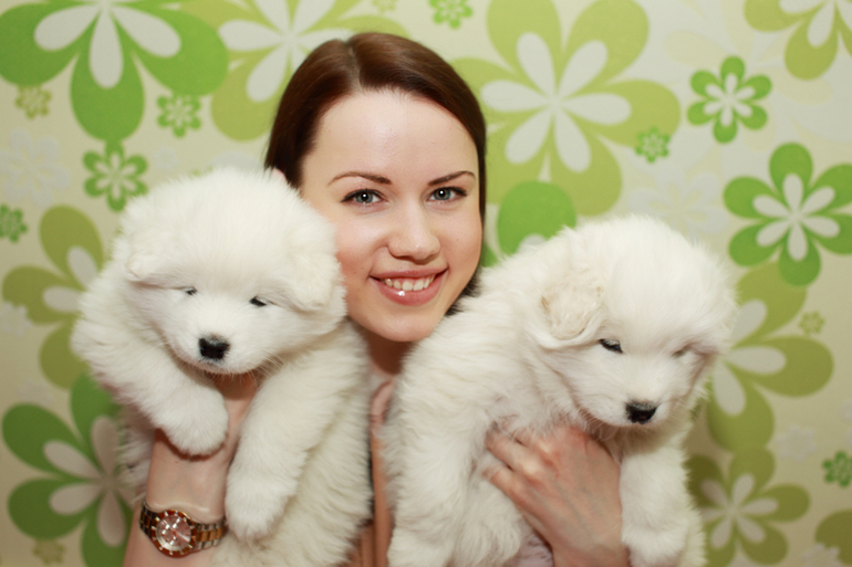 Долгожданные фото с щенками