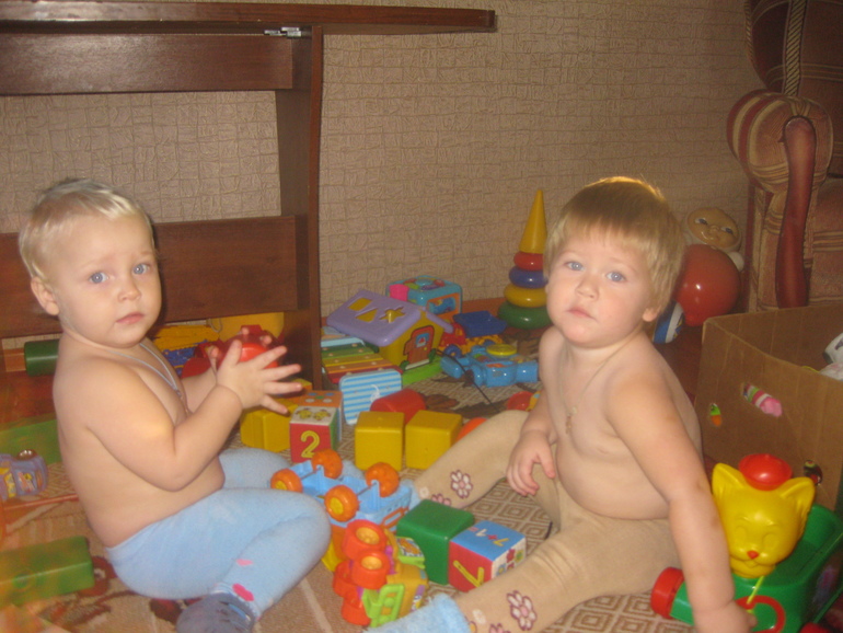 Мама двух сыночков Владика и Дани