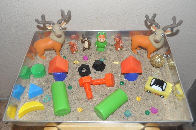 Мини песочница.