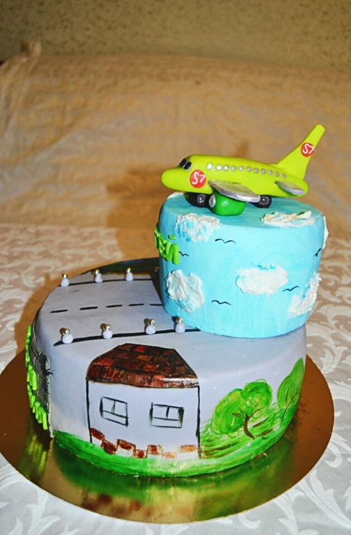 Торт для летчика.