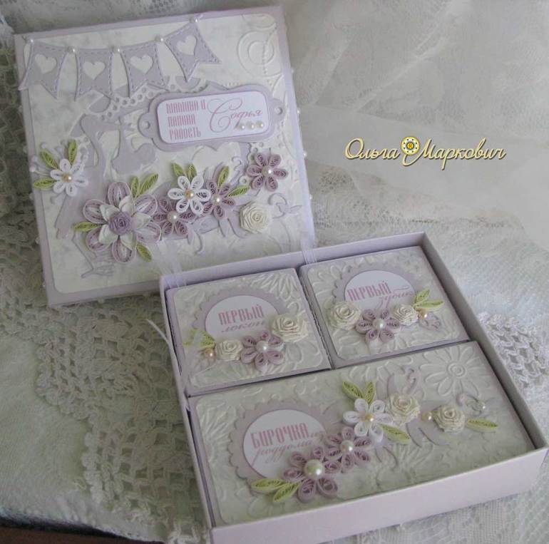 Лавандовые коробочки