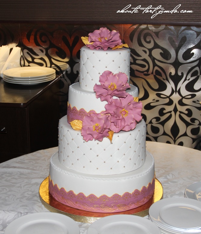 Свадебный торт для Анастасии