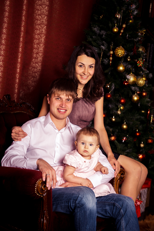 Семейная фотосессия...