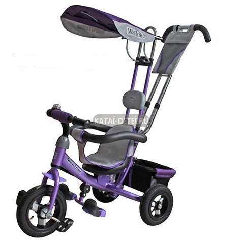 Детский трехколесный велосипед Mars Mini Trike, надувные колеса на дисках