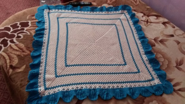 Плед на выписку