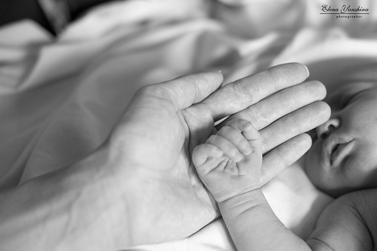 Съемка новорожденного