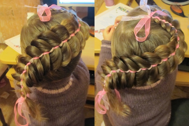 И ещё одно из самых любимых плетений