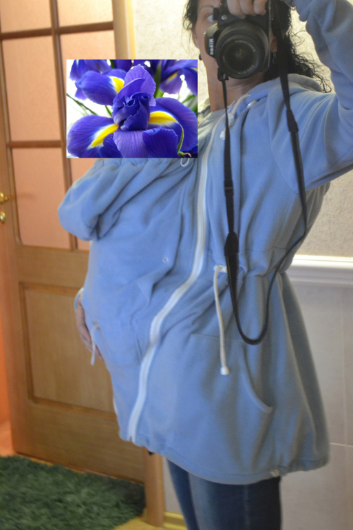 Слингокуртка флис за 1300