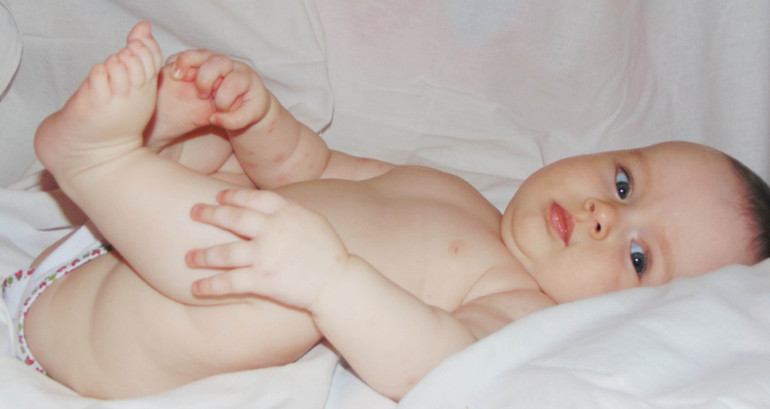 Нам пол годика