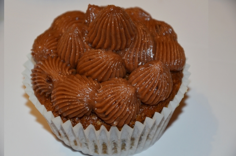 Морковные капкейки