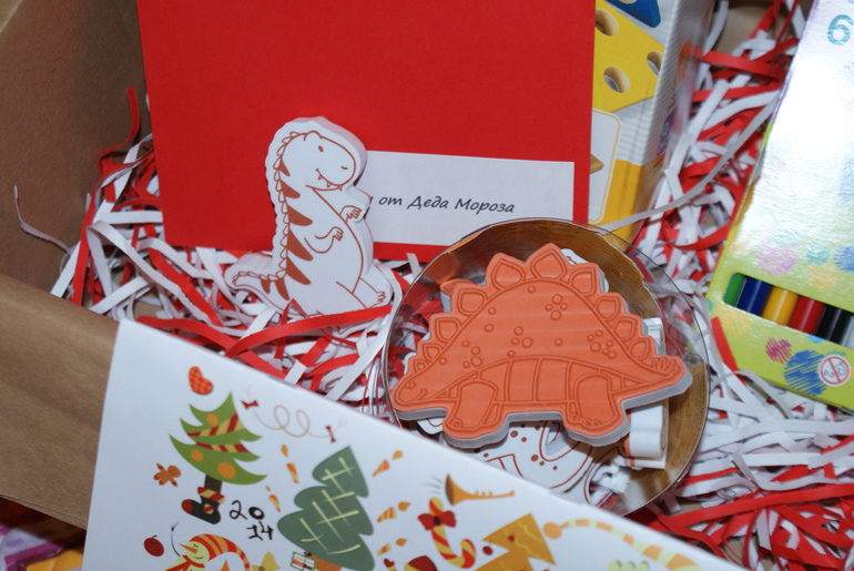 Обзор коробочки АистБокс января"Сюрприз от Деда Мороза!"