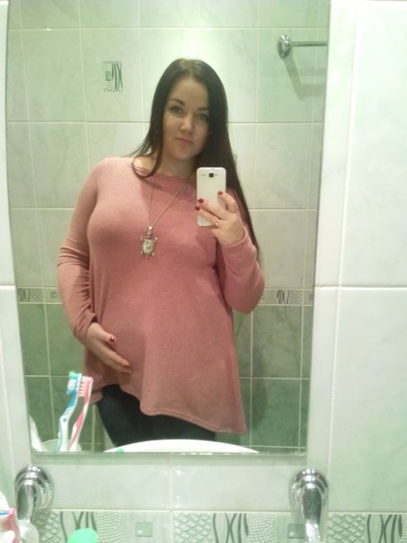 Моё пузико)