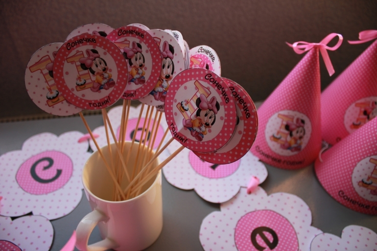 День рождения в стиле "Малышка Минни"