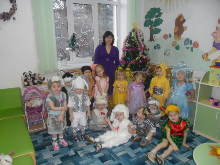 Новый год в детском саду)