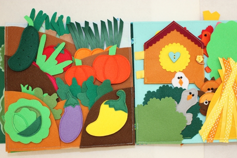 Развивающая книжка.