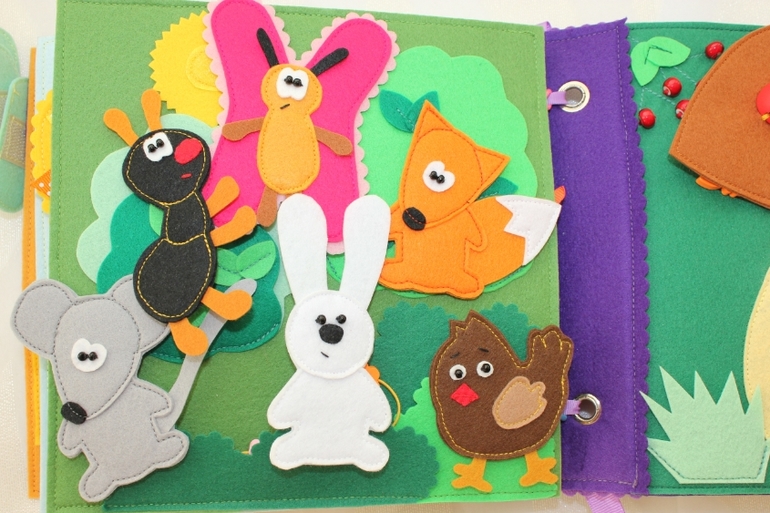 Развивающая книжка.