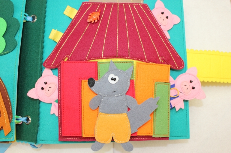 Развивающая книжка.