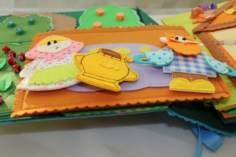 Развивающая книжка.