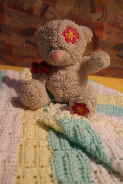 Детский плед в приданное!