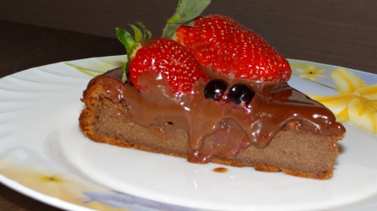 Крем- торт шоколадный.