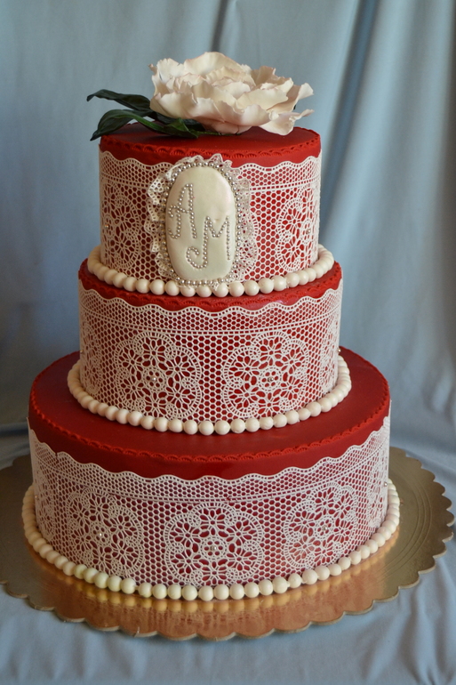 Кружевной свадебник