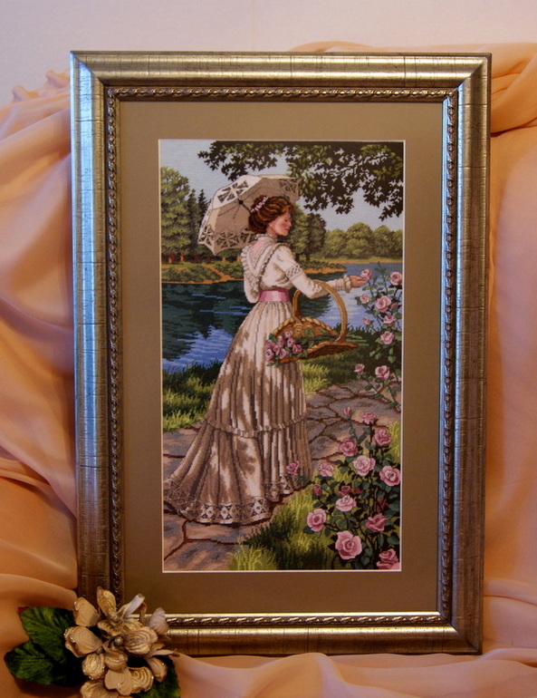 Первая вышивка в 2014