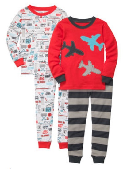 Пижамы Джимбори и Картерс для мальчика и девочки, размеры от 2 до 8 лет.