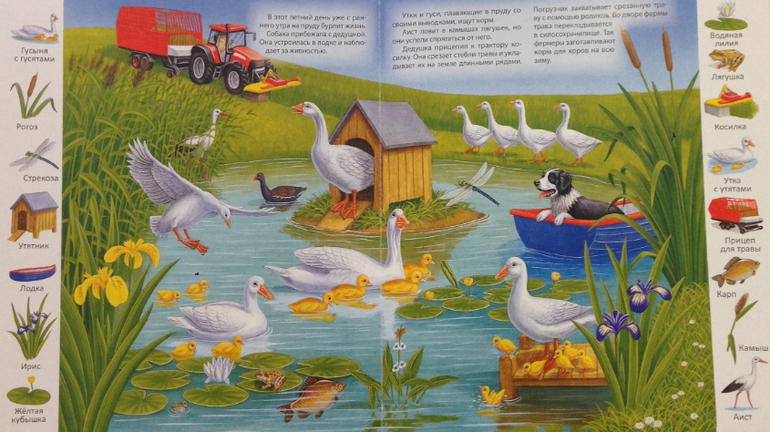 Июньское чтение. Леруше 1,5г.