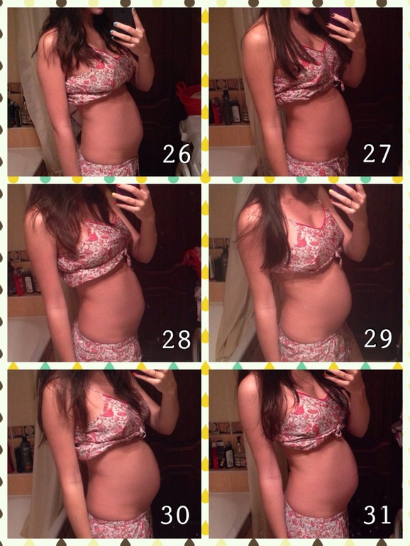 Мое пузико :)