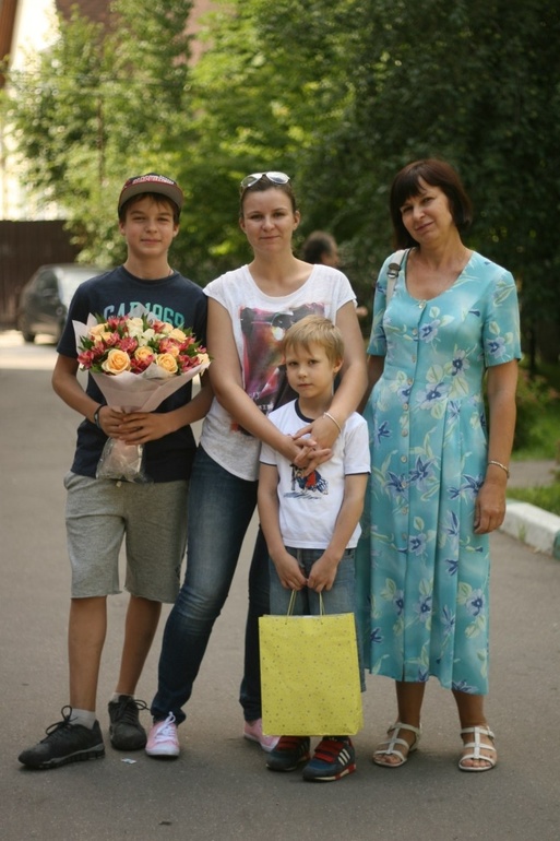 Наша выписка из роддома 16 :)