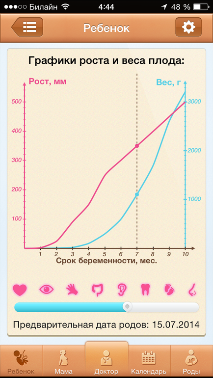 Мой хит-парад бесплатных приложений о беременности на Iphone.