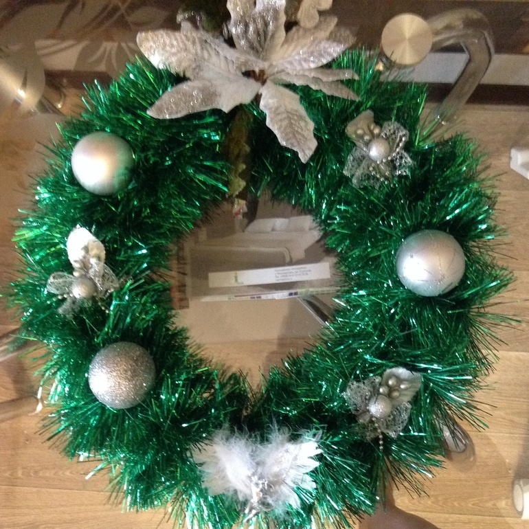 Новогодний веночек