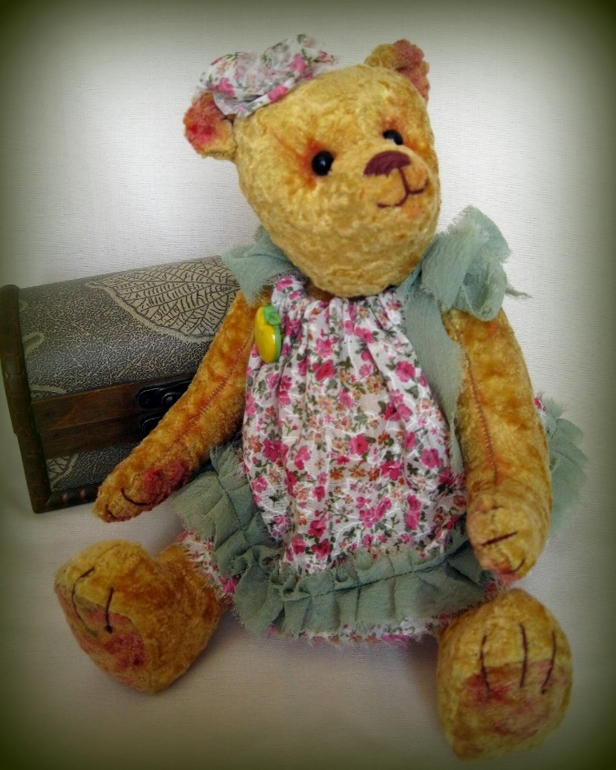 Маша Яблочкина . Мой первый мишка-тедди