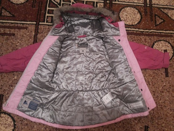 Куртка для девочки Коламбия р104 Свао