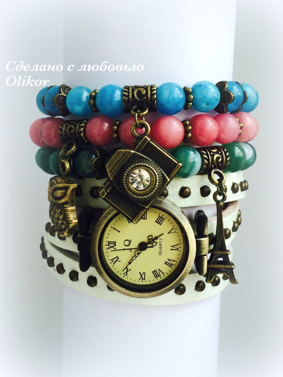 Сет с часами "Путешествие"