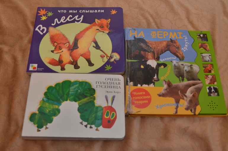 Наша библиотека в 1 год и 1 месяц