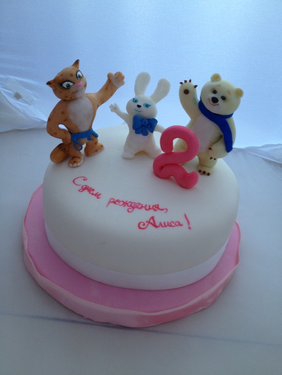 Торт с Олимпискими символами