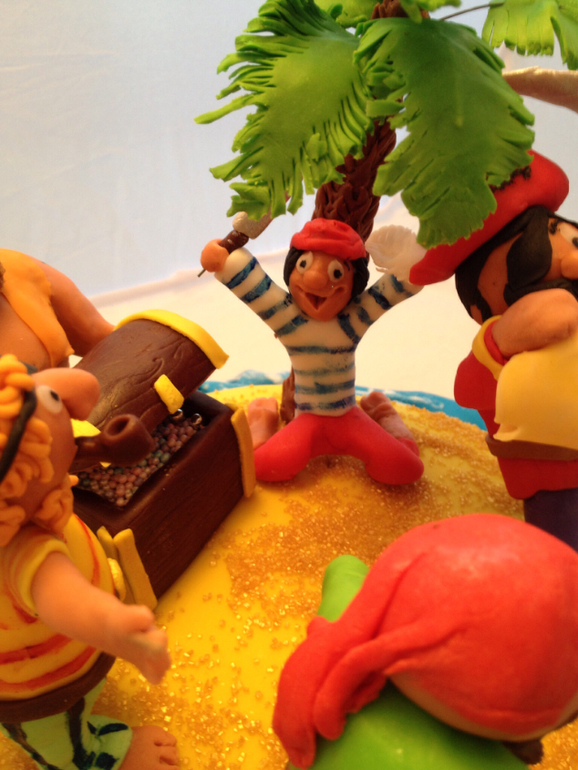 Торт с пиратами