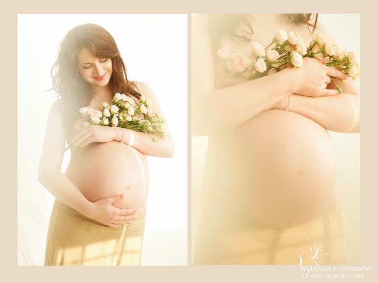 Прекрасная будущая мамочка Елена ждет двойняшек:) Так здорово:)))