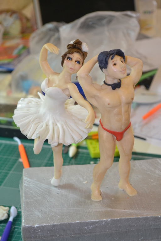 Мои работы по итогам 2-х дневных курсов по скульптурной лепке!!!