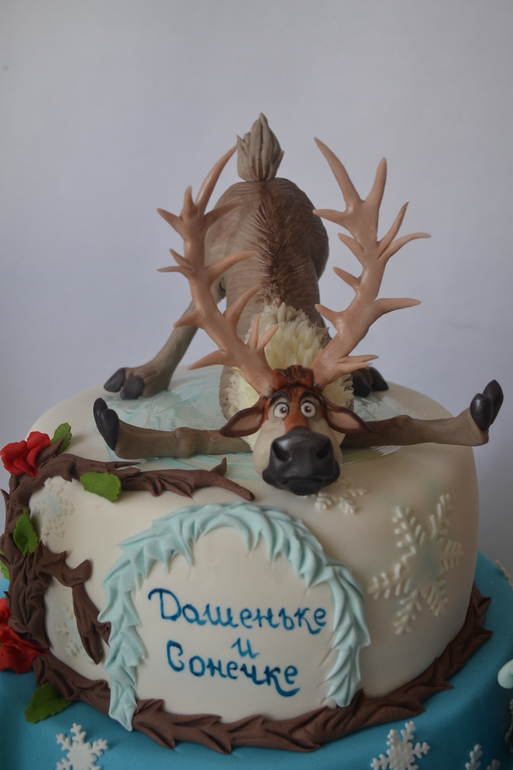 Торт Холодное сердце